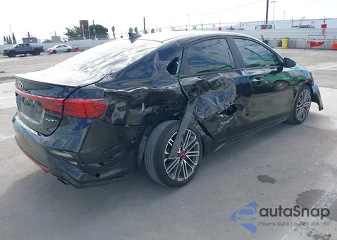 2021 Kia Forte Gt z USA, uszkodzony, nr VIN 3KPF44AC3ME320506